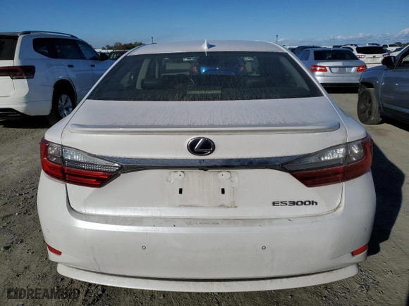 2016 Lexus ES 300h Hybrid with VIN JTHBW1GG0G2125707, listed as a Copart auction lot 81326224 with 81,619 mi miles and Salvage Title. Bid and sale history available at carsss.com. Image 6.