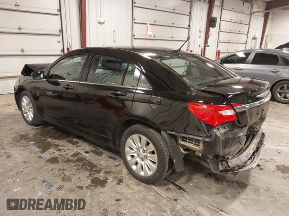 2014 Chrysler 200 LX with VIN 1C3CCBAG1EN158745, listed as a IAAI auction lot 40994879 with 180,000 mi miles. Bid and sale history available at carsss.com. Image 3.
