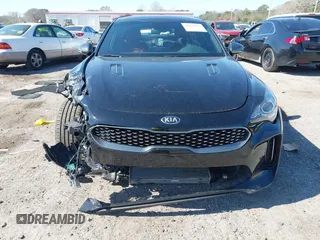 2020 Kia Stinger GT-Line with VIN KNAE15LA9L6081454, listed as a IAAI auction lot 41453814 with 51,068 mi miles. Bid and sale history available at carsss.com. Image 12.