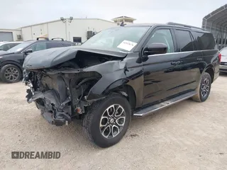 2022 Ford Expedition Max XLT z VIN 1FMJK1HTXNEA66466, wystawiony jako IAAI lot #41933676 z przebiegiem 78 556 mil mil oraz . Historia ofert i sprzedaży dostępna na DreamBid. Obrazek 2.