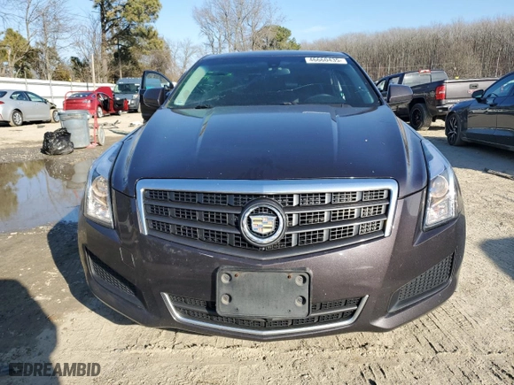 2014 Cadillac ATS Standard RWD with VIN 1G6AA5RA8E0141600, listed as a Copart auction lot 46660435 with 159,991 mi miles and Salvage Title. Bid and sale history available at carsss.com. Image 5.