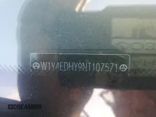 2022 Mercedes-Benz Sprinter with VIN W1Y4EDHY9NT107571, listed as a Copart auction lot 49267305 with 40,059 mi miles and Salvage Title. Bid and sale history available at DreamBid. Image 13.