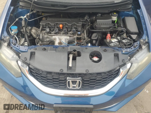 2014 Honda Civic Sedan EX with VIN 19XFB2F83EE084634, listed as a Copart auction lot 46585605 with 97,213 mi miles and Salvage Title. Bid and sale history available at carsss.com. Image 11.