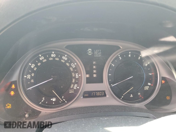 2006 Lexus IS 250 with VIN JTHCK262365001777, listed as a Copart auction lot 54920705 with 177,803 mi miles and Salvage title. Bid and sale history available at DreamBid. Image 9.