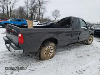 2008 Ford Super Duty F-250 SRW XL with VIN 1FTSX20YX8ED36243, listed as a Copart auction lot 45723875 with Not Provided miles and Salvage Title. Bid and sale history available at carsss.com. Image 3.