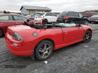 2001 Mitsubishi Eclipse GT with VIN 4A3AE85H41E089916, listed as a Copart auction lot 77543773 with Not Provided miles and Salvage Title. Bid and sale history available at carsss.com. Image 3.