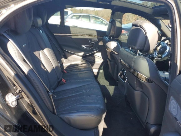 2019 Mercedes-Benz S-Class AMG S 63 with VIN WDDUG8JB3KA467976, listed as a Copart auction lot 37294144 with 26,309 mi miles. Bid and sale history available at carsss.com. Image 10.