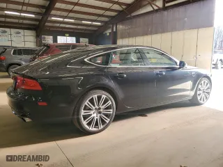 2014 Audi A7 3.0 Premium Plus with VIN WAUWGAFC9EN103311, listed as a Copart auction lot 53675395 with 186,754 mi miles and Clean Title. Bid and sale history available at carsss.com. Image 3.