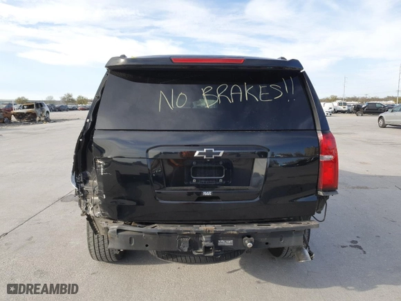 2015 Chevrolet Tahoe LT with VIN 1GNSCBKC5FR743106, listed as a Copart auction lot 47358845 with 92,324 mi miles and Salvage Title. Bid and sale history available at carsss.com. Image 6.