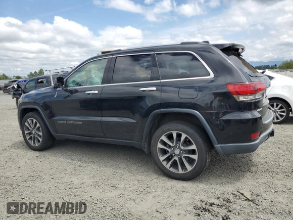 2018 Jeep Grand Cherokee Limited with VIN 1C4RJFBG8JC106374, listed as a Copart auction lot 58212965 with 61,813 mi miles and Salvage title. Bid and sale history available at DreamBid. Image 2.