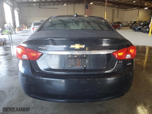 2016 Chevrolet Impala LS with VIN 1G11Z5SAXGU163537, listed as a Copart auction lot 46930175 with 284,338 mi miles and Clean Title. Bid and sale history available at carsss.com. Image 6.