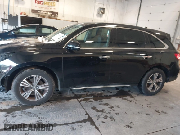 2019 Acura MDX with VIN 5J8YD4H30KL004260, listed as a IAAI auction lot 41359371 with 88,456 mi miles. Bid and sale history available at carsss.com. Image 14.