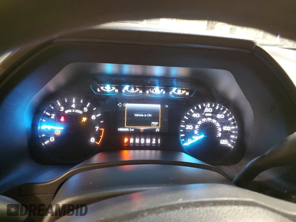 2020 Ford F-150 XL with VIN 1FTEX1CB7LFB69499, listed as a Copart auction lot 46539975 with 96,585 mi miles and Clean Title. Bid and sale history available at DreamBid. Image 9.