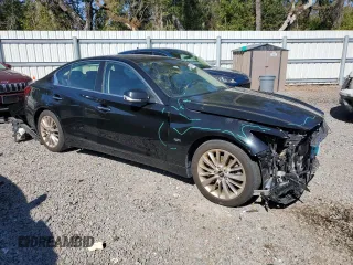 2020 Infiniti Q50 3.0t SPORT with VIN JN1EV7AP5LM207267, listed as a Copart auction lot 43167905 with 72,084 mi miles and Salvage Title. Bid and sale history available at carsss.com. Image 4.