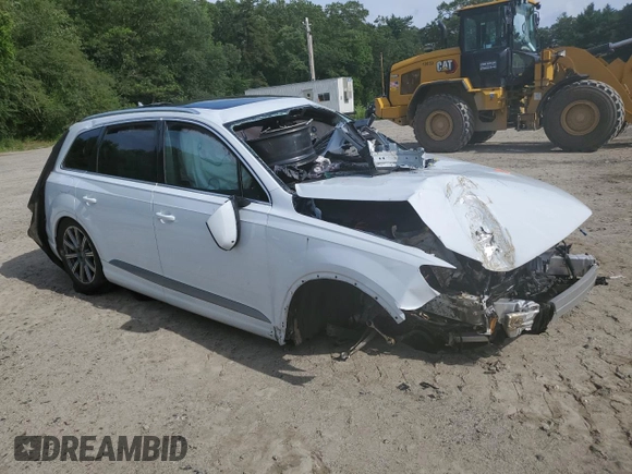 2019 Audi Q7 Prestige with VIN WA1VAAF70KD048164, listed as a Copart auction lot 63155855 with Not provided miles and Salvage title. Bid and sale history available at DreamBid. Image 4.