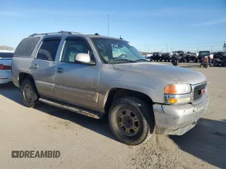 2005 GMC Yukon SLT with VIN 1GKEK13Z75R272858, listed as a Copart auction lot 41869185 with 258,748 mi miles and Salvage Title. Bid and sale history available at carsss.com. Image 4.