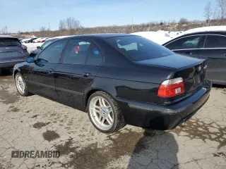 2003 BMW 5 Series 540iA with VIN WBADN63493GN88607, listed as a Copart auction lot 87657055 with 134,053 mi miles and Salvage Title. Bid and sale history available at carsss.com. Image 2.