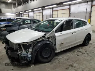 2019 Subaru Impreza with VIN 4S3GTAA69K1700031, listed as a Copart auction lot 81847564 with 19,478 mi miles and Salvage Title. Bid and sale history available at carsss.com. Image 1.