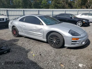 2004 Mitsubishi Eclipse GTS with VIN 4A3AC74H34E051826, listed as a Copart auction lot 83740544 with 74,939 mi miles and Salvage Title. Bid and sale history available at carsss.com. Image 4.