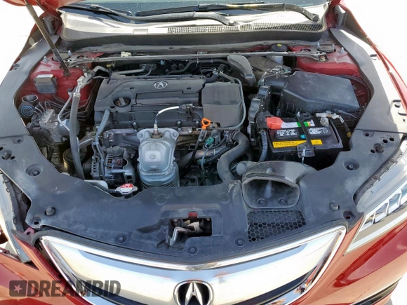 2017 Acura TLX with VIN 19UUB1F30HA000168, listed as a Copart auction lot 47591755 with 112,333 mi miles and Salvage title. Bid and sale history available at DreamBid. Image 11.