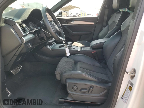 2020 Audi SQ5 Premium with VIN WA1A4AFY6L2014676, listed as a Copart auction lot 68656803 with 24,018 mi miles. Bid and sale history available at carsss.com. Image 7.