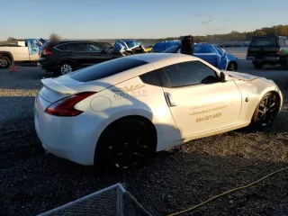 2015 Nissan 370Z with VIN JN1AZ4EH7FM442827, listed as a Copart auction lot 75876624 with 50,315 mi miles and Salvage Title. Bid and sale history available at carsss.com. Image 3.