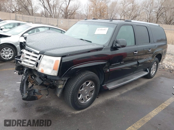 2005 Cadillac Escalade ESV z VIN 3GYFK66N55G236991, wystawiony jako IAAI lot #41506682 z przebiegiem 230 439 mil mil oraz . Historia ofert i sprzedaży dostępna na DreamBid. Obrazek 2.