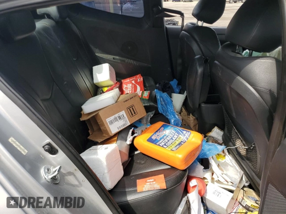 2013 Hyundai Veloster Turbo with VIN KMHTC6AE8DU117854, listed as a Copart auction lot 56469385 with Not provided miles and Salvage title. Bid and sale history available at DreamBid. Image 10.
