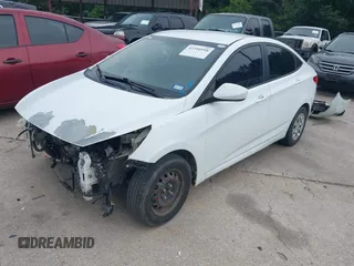 2016 Hyundai Accent SE with VIN KMHCT4AE1GU044156, listed as a IAAI auction lot 42350598 with 130,287 mi miles and . Bid and sale history available at DreamBid. Image 2.