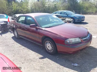 2000 Chevrolet Impala with VIN 2G1WF55K5Y9267998, listed as a IAAI auction lot 41784426 with 1 mi miles. Bid and sale history available at carsss.com. Image 1.