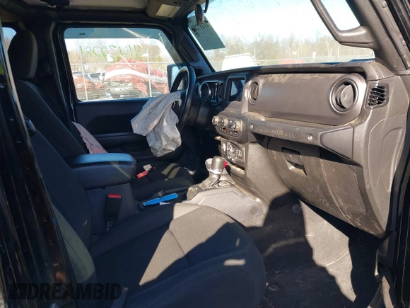 2021 Jeep Wrangler Unlimited Sport Altitude with VIN 1C4HJXDG8MW814044, listed as a IAAI auction lot 41437281 with 54,293 mi miles and . Bid and sale history available at DreamBid. Image 5.