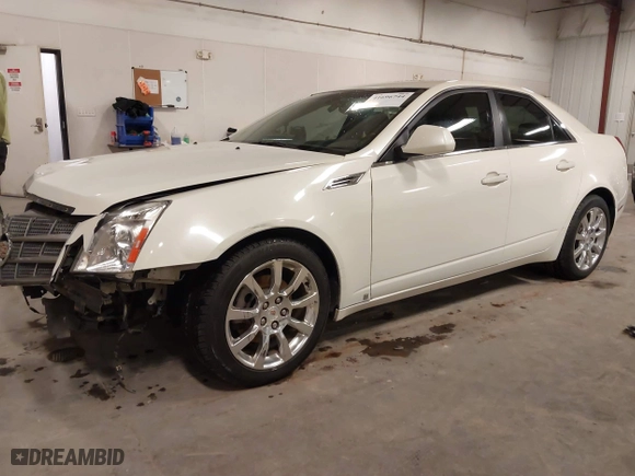2009 Cadillac CTS AWD w/1SB with VIN 1G6DT57VX90110769, listed as a IAAI auction lot 41696744 with 164,127 mi miles. Bid and sale history available at carsss.com. Image 20.