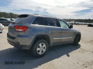 2012 Jeep Grand Cherokee Laredo with VIN 1C4RJEAG7CC281701, listed as a Copart auction lot 47366415 with 193,477 mi miles and Salvage Title. Bid and sale history available at carsss.com. Image 3.