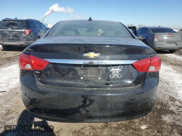 2019 Chevrolet Impala LS с VIN 2G11X5S33K9152148, выставлен на аукционе Copart как лот 45979325 с пробегом 119 109 миль миль и Списание • Salvage title. История ставок и продаж доступна на DreamBid. Изображение 6.
