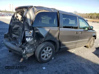 2010 Chrysler Town & Country Touring Plus with VIN 2A4RR8D17AR454651, listed as a Copart auction lot 43749375 with 211,594 mi miles and Salvage Title. Bid and sale history available at carsss.com. Image 3.