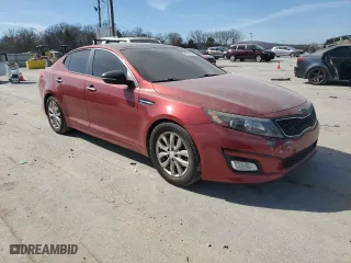 2014 Kia Optima EX with VIN 5XXGN4A76EG268432, listed as a Copart auction lot 46721375 with 116,857 mi miles and Salvage Title. Bid and sale history available at carsss.com. Image 4.