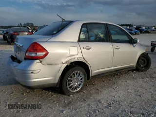 2009 Nissan Versa 1.8 S with VIN 3N1BC11E69L494335, listed as a Copart auction lot 43752905 with 174,521 mi miles and Salvage Title. Bid and sale history available at carsss.com. Image 3.
