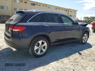 2017 Mercedes-Benz GLC with VIN WDC0G4JB0HF251865, listed as a Copart auction lot 54359905 with 114,542 mi miles and Salvage Title. Bid and sale history available at carsss.com. Image 3.