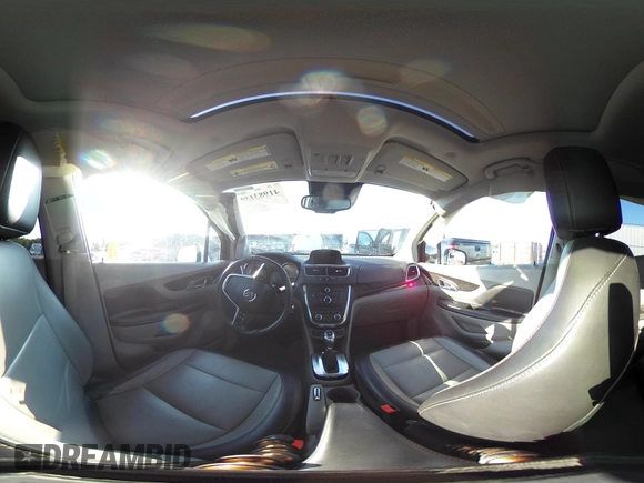 2016 Buick Encore Premium with VIN KL4CJDSB1GB647306, listed as a IAAI auction lot 41983159 with 59,592 mi miles. Bid and sale history available at carsss.com. Image 18.