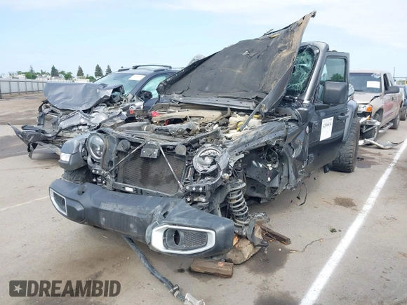 2021 Jeep Gladiator Overland с VIN 1C6HJTFG4ML595078, выставлен на аукционе IAAI как лот 42046034 с пробегом 61 127 миль миль и . История ставок и продаж доступна на DreamBid. Изображение 2.