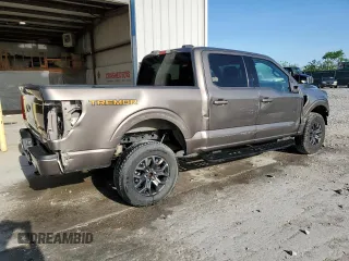 2023 Ford F-150 XL with VIN 1FTEW1E81PFB44320, listed as a Copart auction lot 53779775 with 37,500 mi miles and Salvage Title. Bid and sale history available at carsss.com. Image 3.