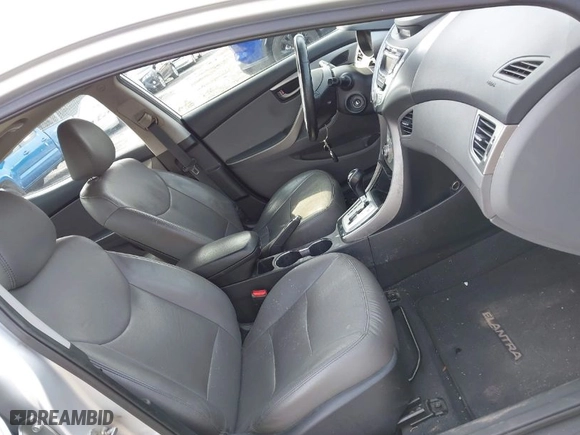 2012 Hyundai Elantra Limited with VIN 5NPDH4AE7CH150786, listed as a IAAI auction lot 42040887 with 153,185 mi miles. Bid and sale history available at carsss.com. Image 5.