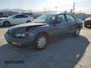 1997 Honda Accord LX with VIN 1HGCD5638VA107882, listed as a Copart auction lot 52155415 with 234,525 mi miles and Salvage Title. Bid and sale history available at carsss.com. Image 1.