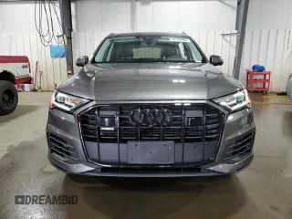 2023 Audi Q7 Premium Plus with VIN WA1LXBF70PD002417, listed as a Copart auction lot 50189695 with 29,754 mi miles and Salvage title. Bid and sale history available at DreamBid. Image 5.