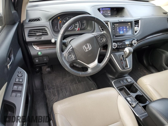 2015 Honda CR-V EX-L with VIN 2HKRM3H72FH536328, listed as a Copart auction lot 81567354 with 132,381 mi miles and Clean Title. Bid and sale history available at carsss.com. Image 8.