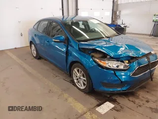 2015 Ford Focus SE with VIN 1FADP3F25FL342077, listed as a IAAI auction lot 41917089 with 20,321 mi miles. Bid and sale history available at carsss.com. Image 1.