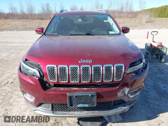 2020 Jeep Cherokee Limited with VIN 1C4PJMDNXLD555396, listed as a IAAI auction lot 41839372 with 36,078 mi miles. Bid and sale history available at carsss.com. Image 11.