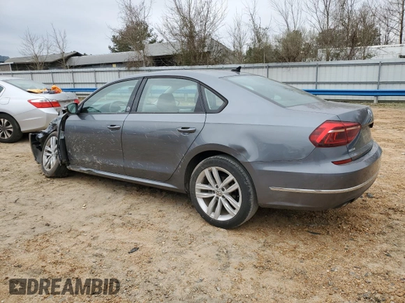 2019 Volkswagen Passat Wolfsburg Edition z VIN 1VWLA7A30KC013616, wystawiony jako Copart lot #46643715 z przebiegiem 47 073 mil mil oraz Szkoda całkowita • Salvage title. Historia ofert i sprzedaży dostępna na DreamBid. Obrazek 2.