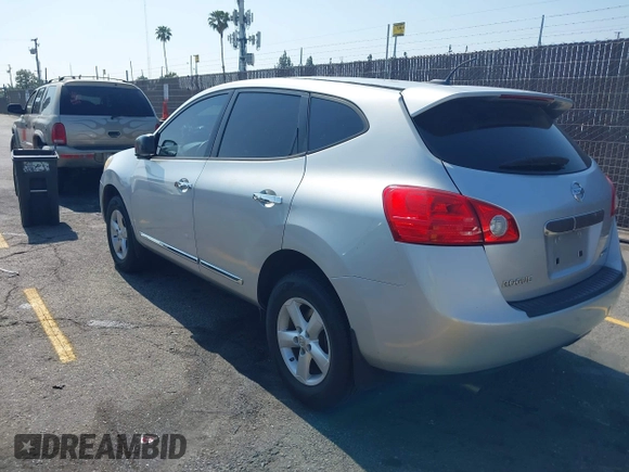 2012 Nissan Rogue SL with VIN JN8AS5MT0CW290259, listed as a IAAI auction lot 42160258 with 158,846 mi miles and . Bid and sale history available at DreamBid. Image 3.