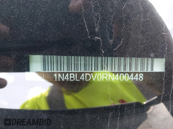2024 Nissan Altima SV z VIN 1N4BL4DV0RN400448, wystawiony jako IAAI lot #42087763 z przebiegiem 8 749 mil mil oraz . Historia ofert i sprzedaży dostępna na DreamBid. Obrazek 9.